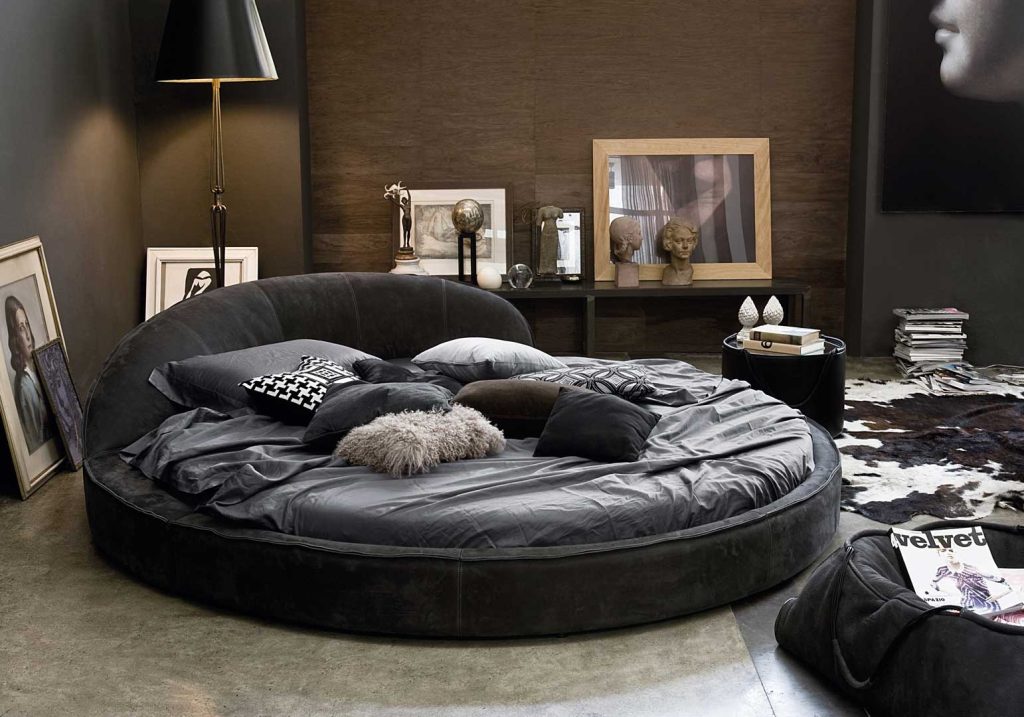 Jazz-letto-rotondo-round-bed-lit-rond-pelle-leather-cuir-2